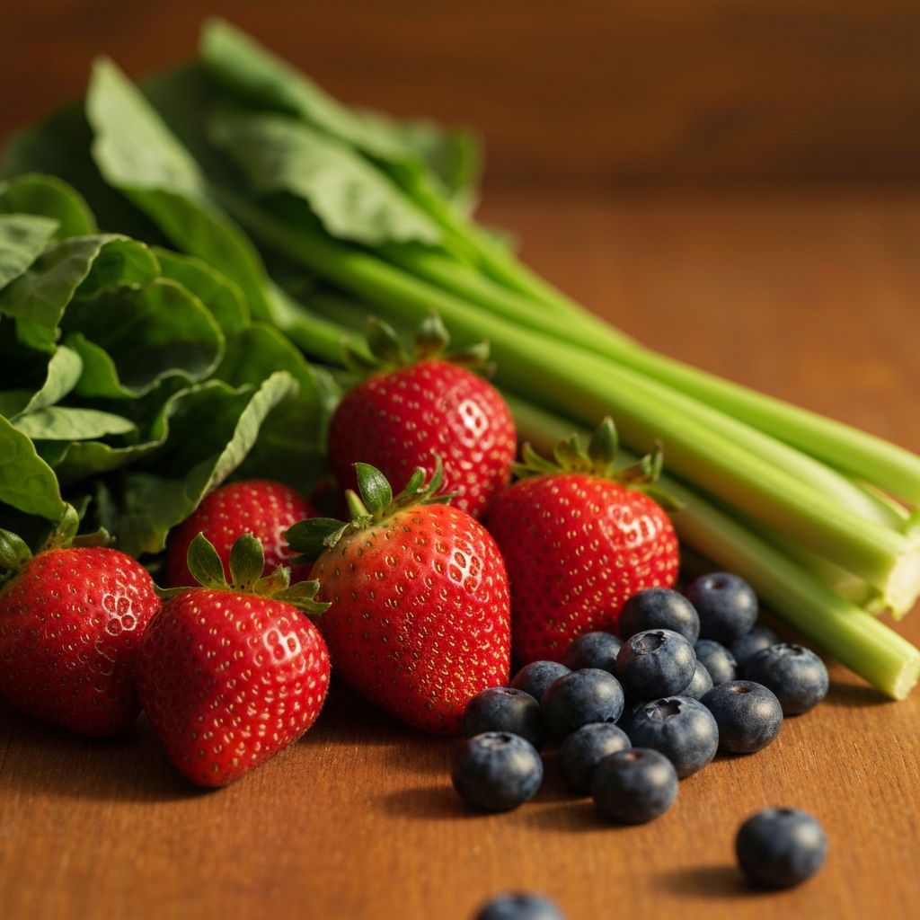 Свежие натуральные ингредиенты